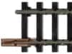 Kato 21-011 N Entkupplungsgleis gerade 124mm ohne Bettung (1 Stk.)