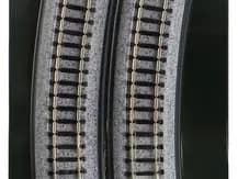 Kato 20-130 N Gleis gebogen R348mm 30° (4 Stk.)