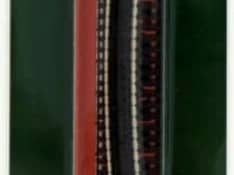 Kato 20-470 N Blechträgerbrücke gebogen R481mm 15° Rot mit Geländer außen (1 Stk.)