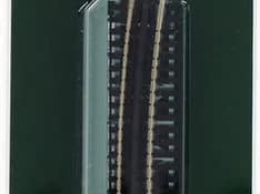 Kato 20-472 N Blechträgerbrücke gebogen R481mm 15° Grau mit Geländer außen (1 Stk.)