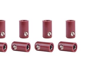 Viessmann 6882 Muffen braun, 10 Stueck