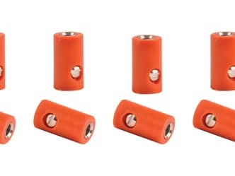 Viessmann 6884 Muffen oranje, 10 Stueck