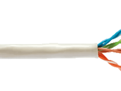 Kabel UTP Cat5e wit per 1 meter