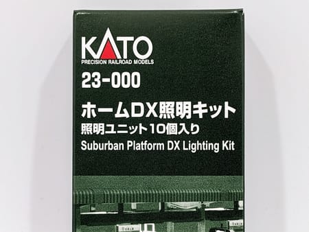 Kato 23-000 N Vorstädtischer Bahnsteig DX LED Beleuchtungs-Set (10 Stk.)