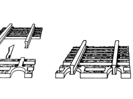 Fleischmann 22215 Eindstuk dwarsligger4