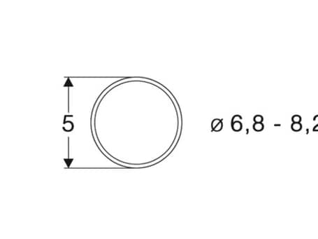 Roco 40067 Antislipbandjes 6.8-8.2mm