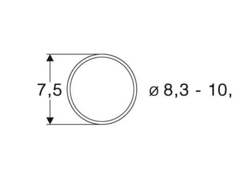 Roco 40068 Antislipbandjes 8.3-10.2mm