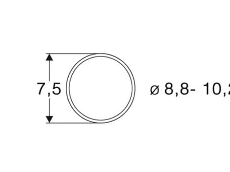 Roco 40073 Antislipbandjes 8.8-10.2mm