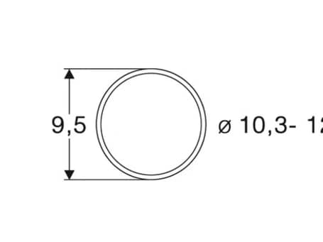 Roco 40074 Antislipbandjes 10.3-12.4mm