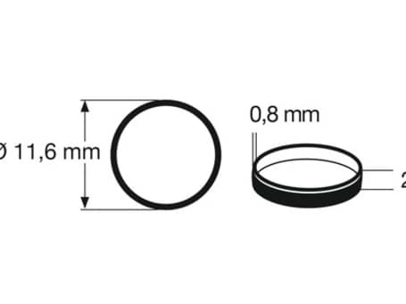 Roco 648001 Antislipbandjes H0 10 stuks