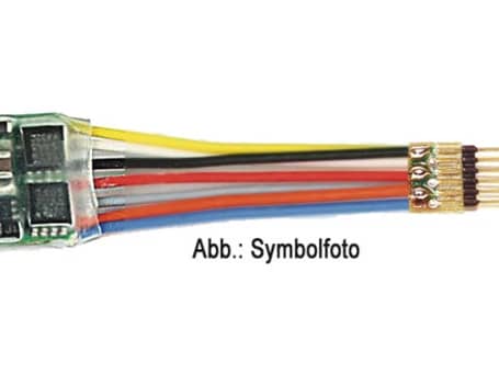 Roco 685504 DCC-Decoder 6-polig bedraad 35mm