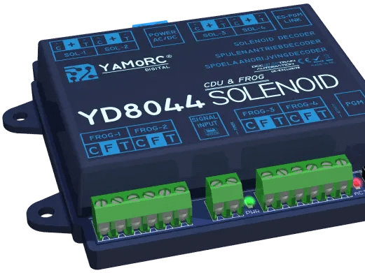 YaMoRC YD8044 Schakeldecoder 4x Spoelaandrijving met polarisatie