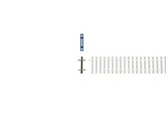 Lenz 45012 1/45 Rechte Rail G10 Lengte 1127 mm (VE 8)