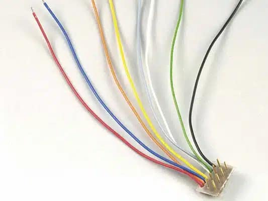 Lenz 80014 LY014 NMRA Stekker met Kabel, 88mm