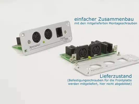 Lenz 80152 LA152 Adapter inclusief Frontplaat