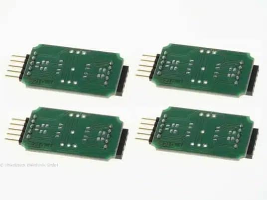 Uhlenbrock 69212 TRACK-CONTROL 4 VERBINDINGS BORDEN Z. VERLICHTING