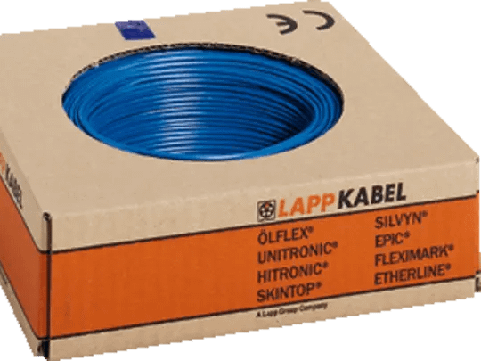 Montagedraad 0,75 mm2 doos(100 meter) Zwart