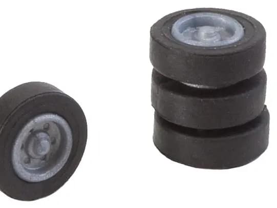 Faller 163107 1:160 BANDEN EN VELGEN VOOR N-VRACHTWAGEN 4 STUKS