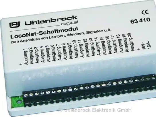 Uhlenbrock 63410 LOCONET SCHAKELMODULE