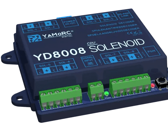 YaMoRC YD8008 Schakeldecoder 8x Spoelaandrijving