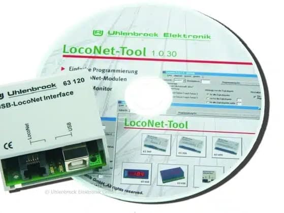 Uhlenbrock 63120 USB LOCONET INTERFACE + LOCONET-TOOL