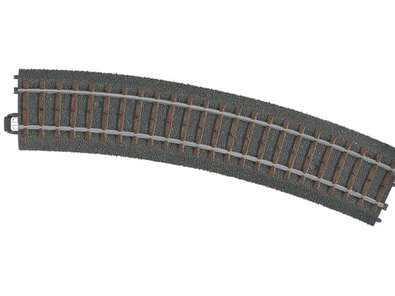 Märklin 24224 Gleis geb. R2, 24,3°