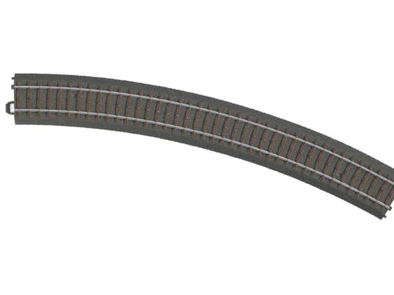 Märklin 24430 Gleis geb.r579,3 mm,30 Gr.