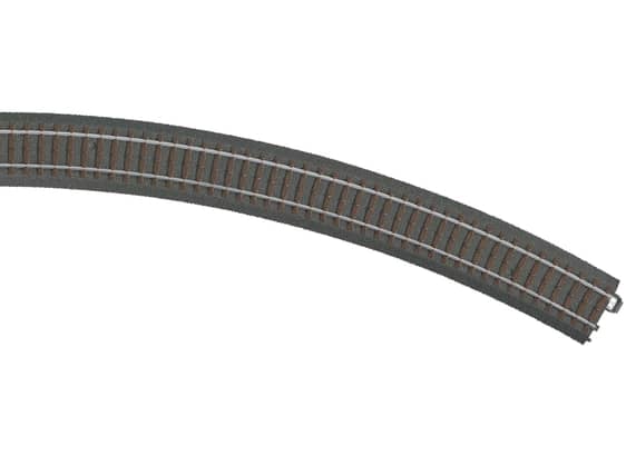 Märklin 24530 Gleis geb.r643,6 mm,30 Gr.