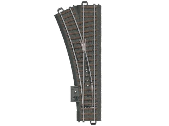 Märklin 24611 Weiche links r437,5 mm,24,3 G