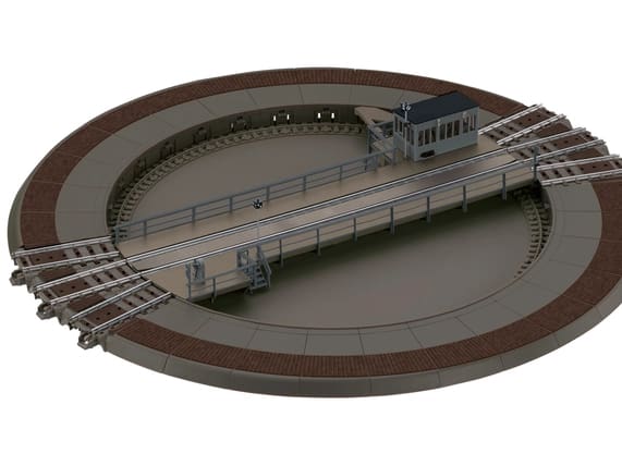Märklin 74862 Drehscheibe 23m C-Gleis