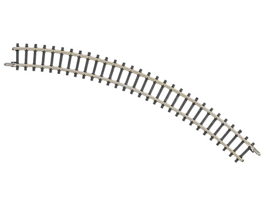 Märklin 8510 Gleis geb. r195 mm, 45 Gr.