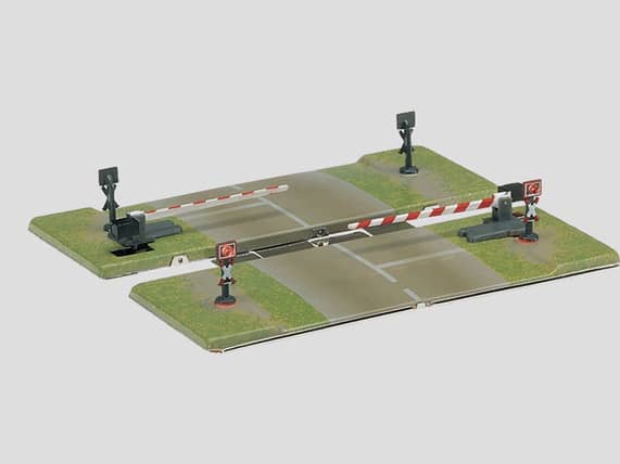 Märklin 8992 Bahnübergang m.Halbschranke
