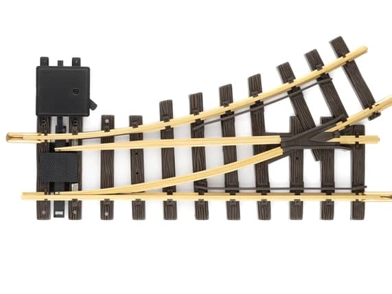 LGB 12100 Handweiche links,R1,30 Grad