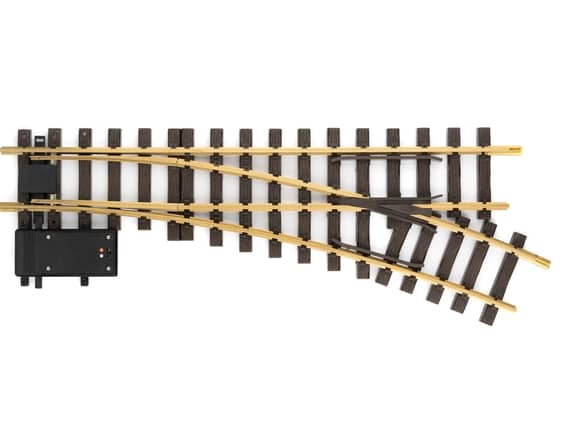 LGB 16050 Elektr.Weiche re.R3,22.5Grad