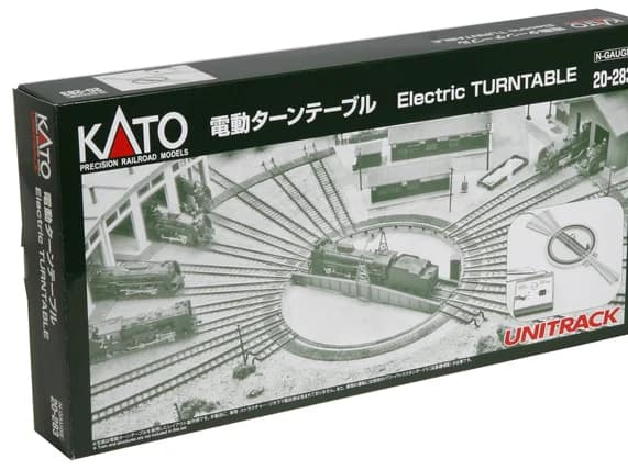 Kato 20-283 N Elektrische Drehscheibe (31-teiliges Set)