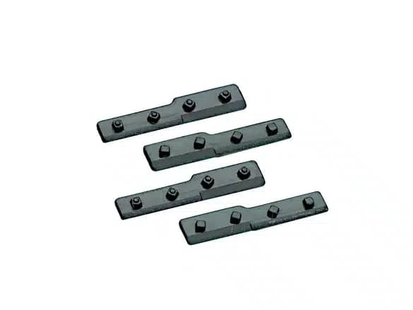 PECO IL-717 1/45 COSMETIC (DUMMY) FISHPLATES 12 PCS.