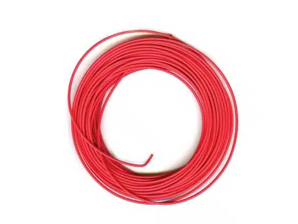PECO PL-38R CONNECTING WIRE RED 3 AMP 7MTR