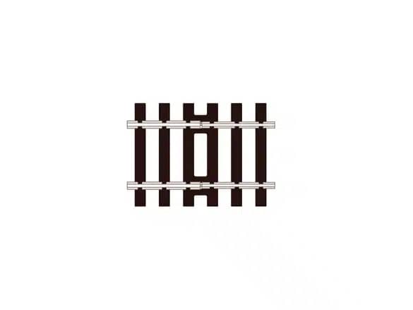 PECO SL-113 1/76 TRANSITION TRACK 4 PCS.