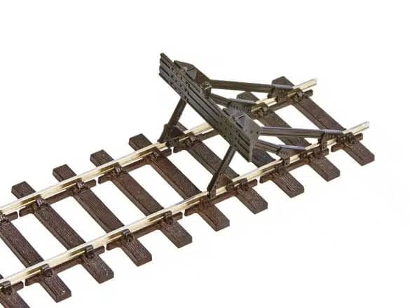 PECO SL-1140 1/76 BUFFER STOP BULLHEAD RAIL BUILT