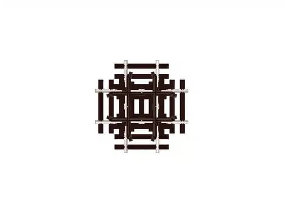 PECO SL-8390 1/76 CROSSING 90 DEGREES 50,8MM