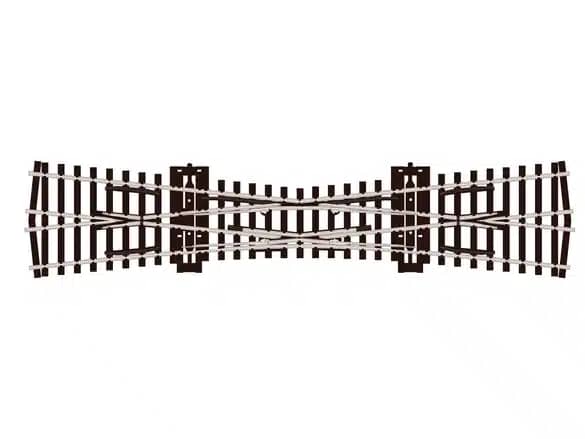 PECO SL-E186 1/76 TURNOUT CURVED LARGE RADIUS R/H 258MM