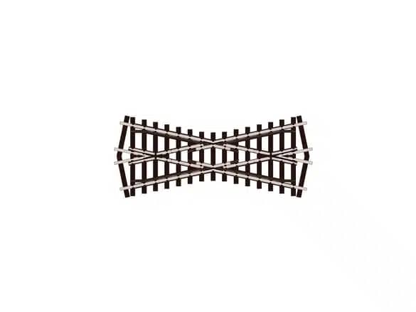 PECO SL-E193 1/76 CROSSING SHORT CROSSING 127MM