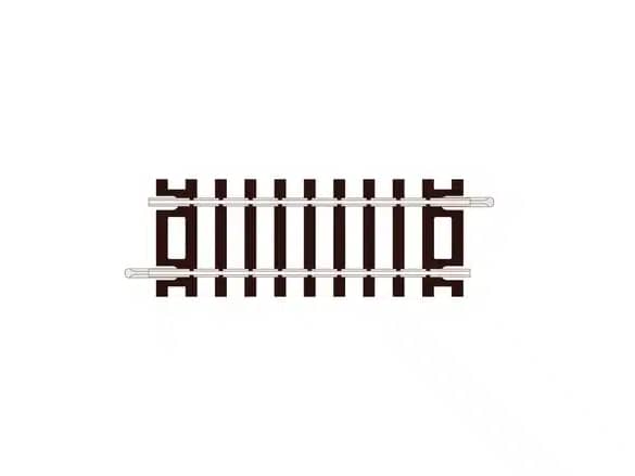 PECO ST-202 1/76 STRAIGHT SHORT 79MM