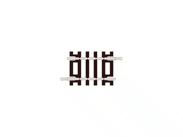 PECO ST-203 1/76 STRAIGHT SPECIAL SHORT 41MM