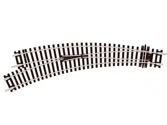 PECO ST-245 1/76 TURNOUT CURVED L/H