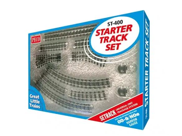 PECO ST-400 1/76 STARTER TRACK SET GREAT LITTLE TRAINS