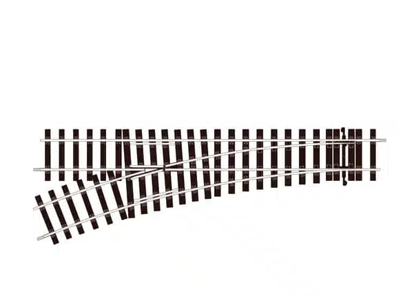 PECO ST-U751 1/45 TURNOUT UNIFROG L/H NO.2 RADIUS 1028MM