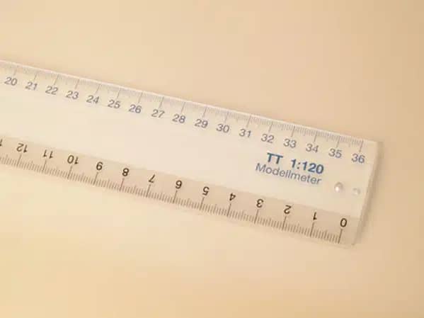 Auhagen AU99005 Schaalliniaal / Maßstabslineal TT 30 cm