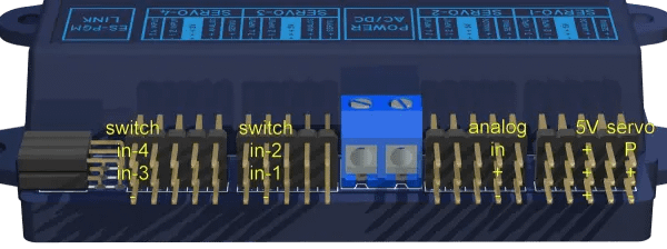 YaMoRC YD8248 Servo decoder 4x servo + 8x licht - Afbeelding 5