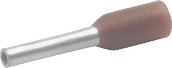 Adereindhuls enkel 0,75 mm2 (zak 100 stuks) 1 Adereindhuls enkel 0,75 mm2 (zak 100 stuks)